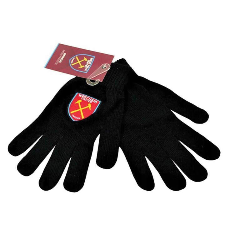 West Ham United FC Knitted Gloves