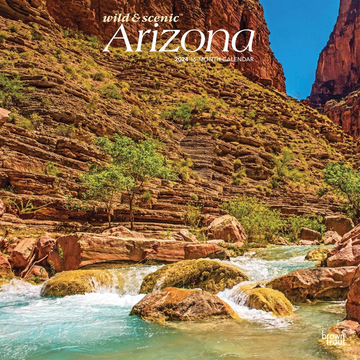 Wild & Scenic, Arizona Calendar 2024