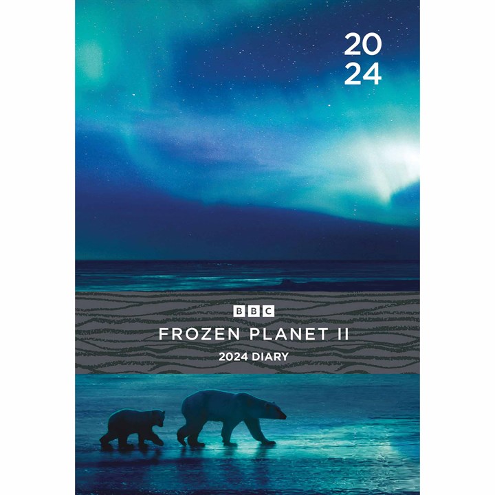 BBC, Frozen Planet II A5 Diary 2024
