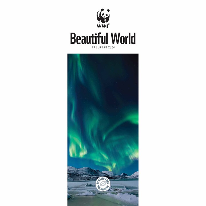 WWF, Beautiful World Slim Calendar 2024