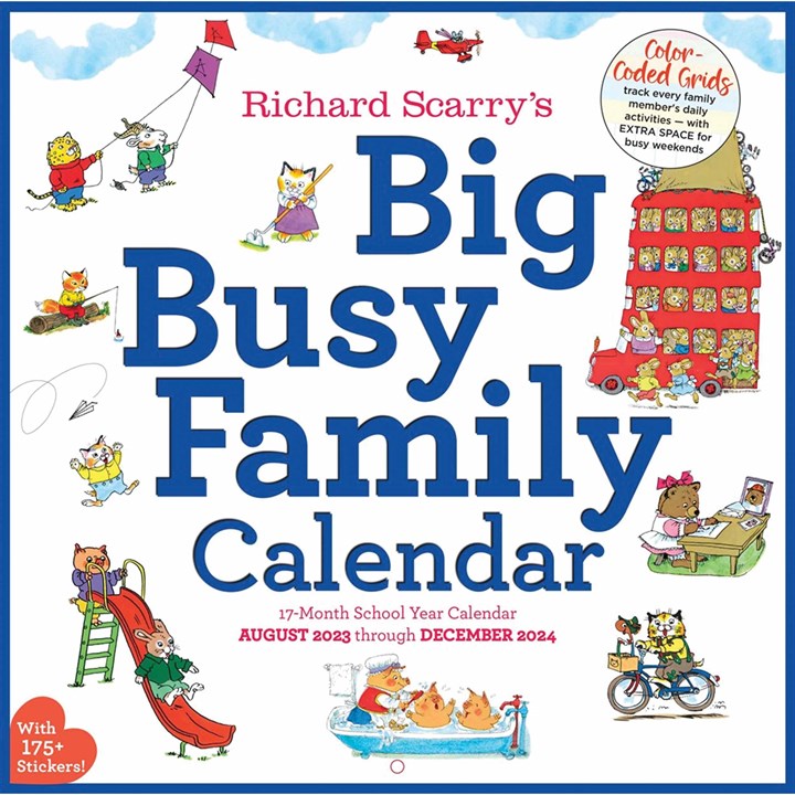 Richard Scarry's, Big Busy Family Planner 2024