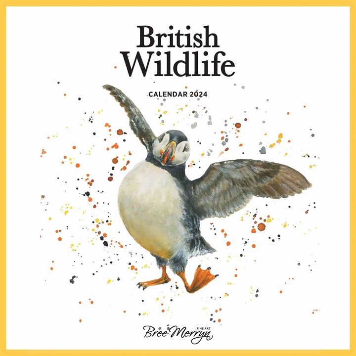 Bree Merryn, British Wildlife Calendar 2024