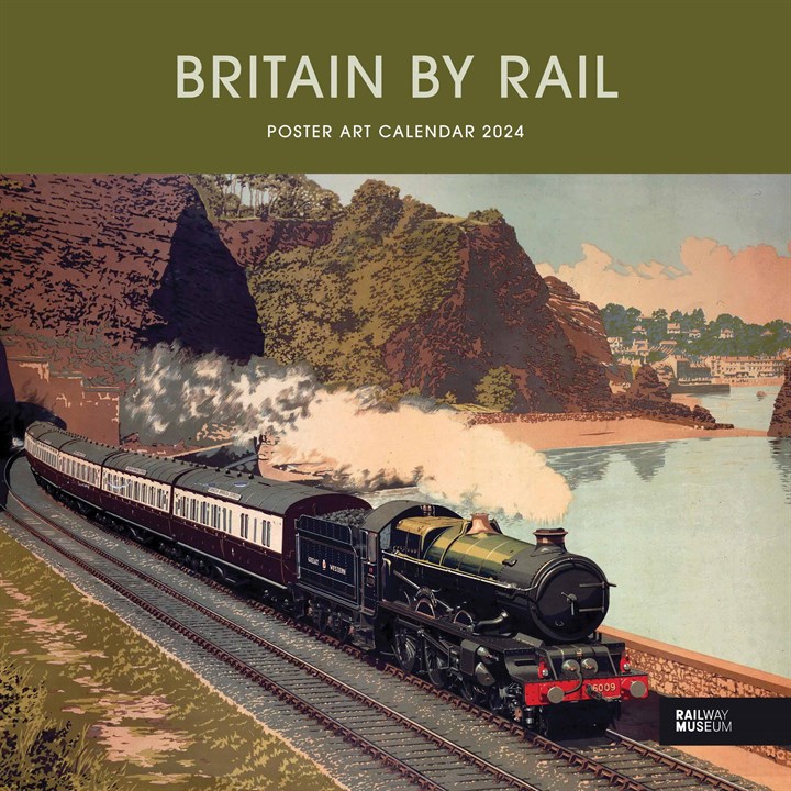 Railway Museum, Britain By Rail Calendar 2024