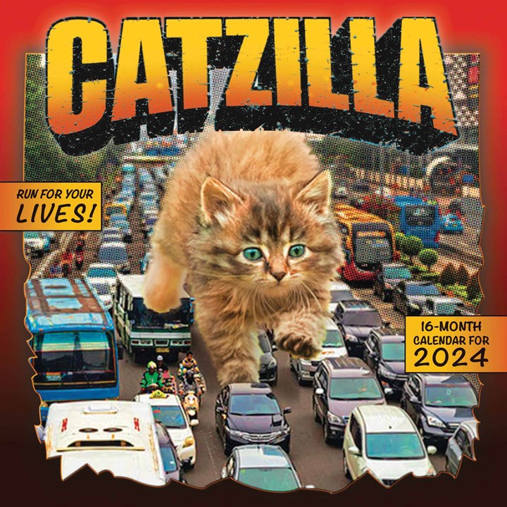 Catzilla Calendar 2024