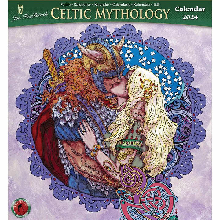 Jim Fitzpatrick, Celtic Mythology Calendar 2024