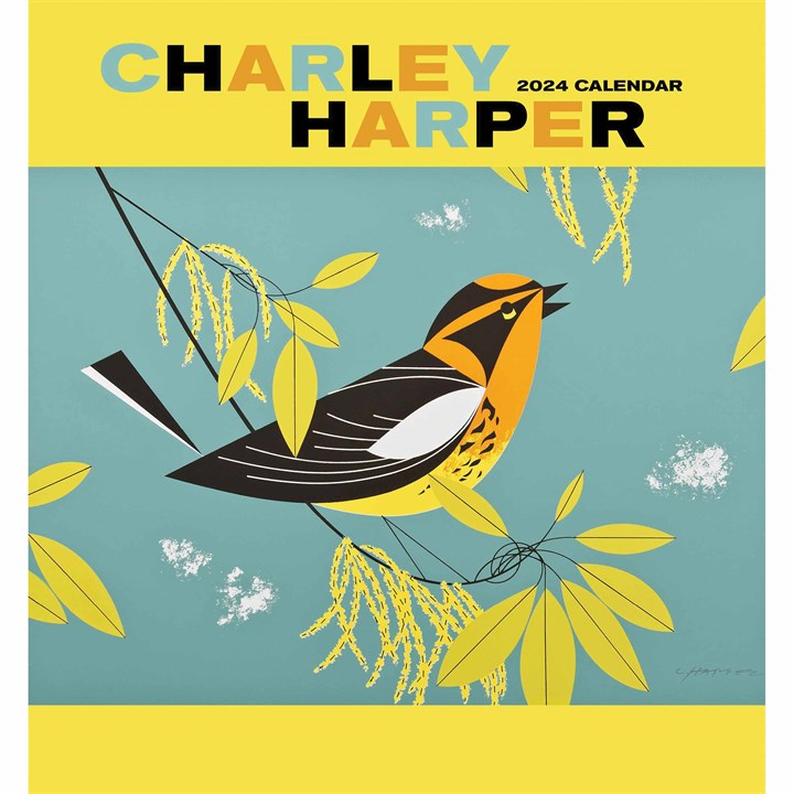 Charley Harper Mini Calendar 2024