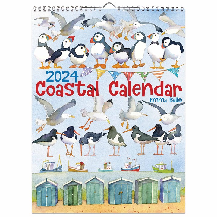 Emma Ball, Coastal A3 Calendar 2024