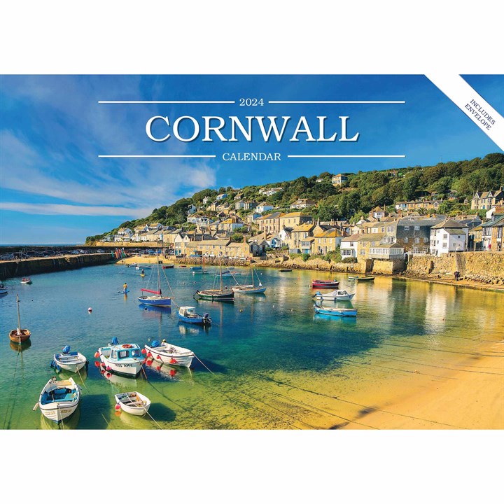 Cornwall A5 Calendar 2024