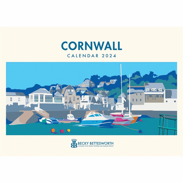 Becky Bettesworth, Cornwall A4 Calendar 2024
