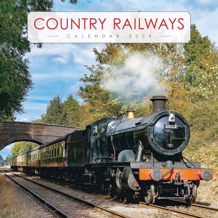Country Railways Calendar 2024