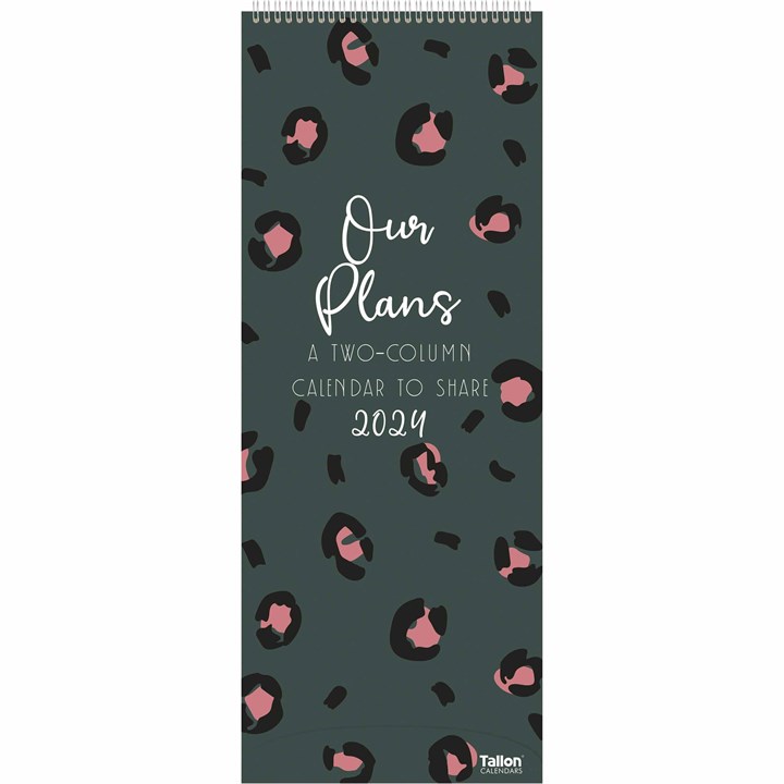 Our Plans, Couples Slim Planner 2024