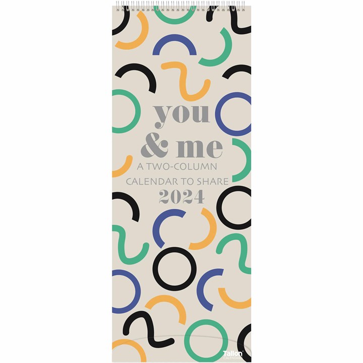 You & Me, Couples Slim Planner 2024