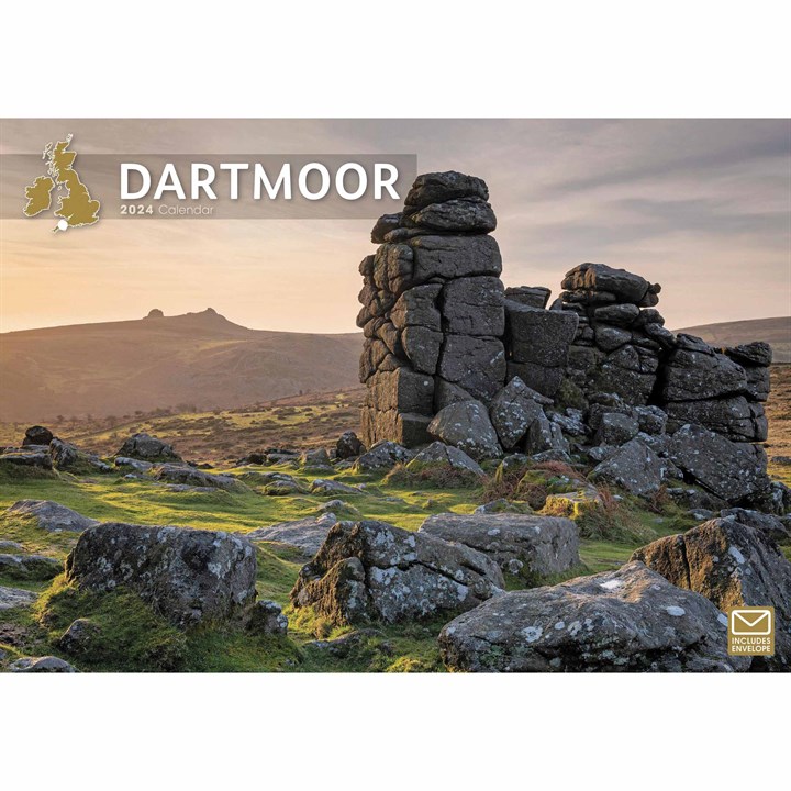 Dartmoor A4 Calendar 2024