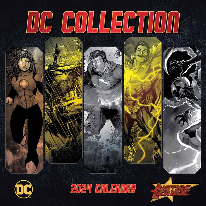 DC Comics, DC Collection Justice League Calendar 2024