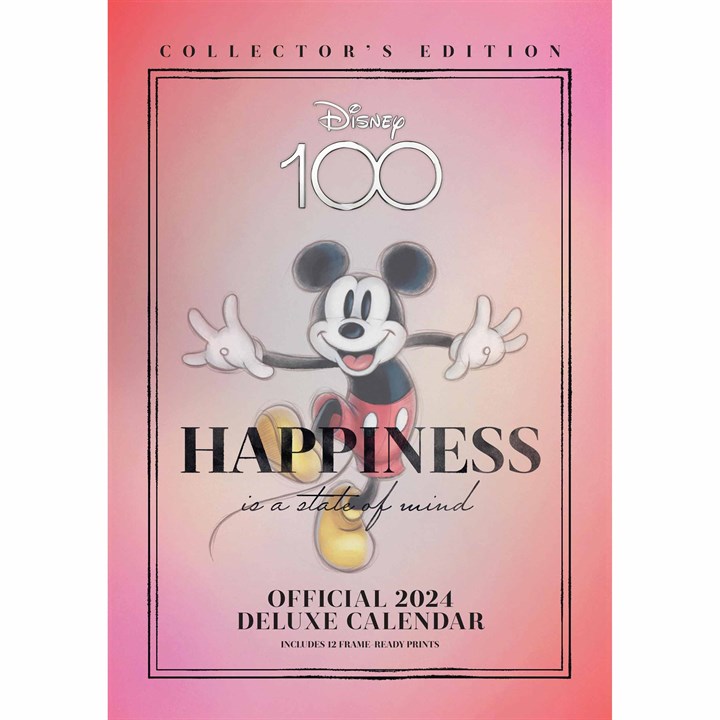 Disney, 100 Years Collector's Edition A3 Calendar 2024