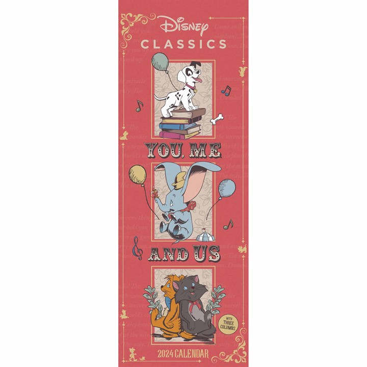 Disney, You, Me and Us Slim Planner 2024