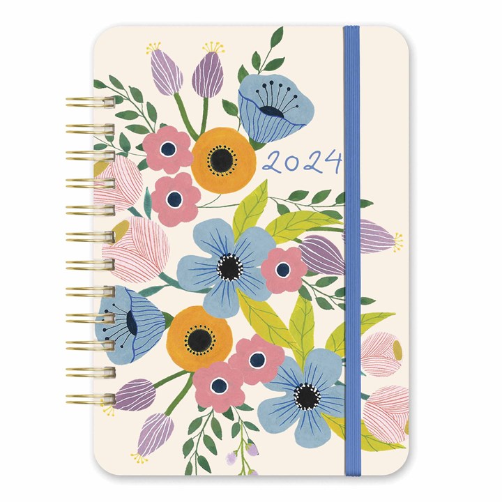 Do It All, Bella Flora A5 Planner Diary 2024