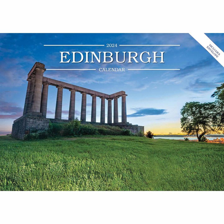 Edinburgh A5 Calendar 2024