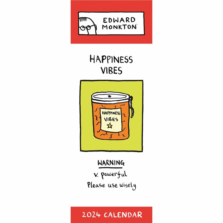 Edward Monkton, Happiness Vibes Calendar 2024