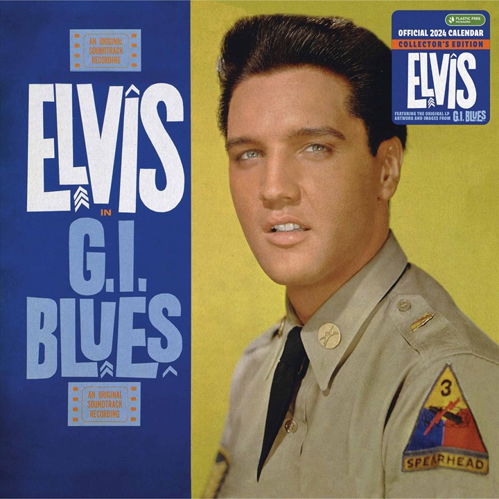 Elvis Presley, Elvis Golden Records Collector's Edition Calendar 2024