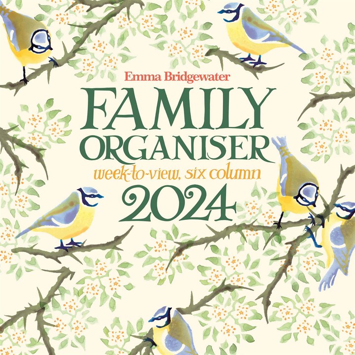 Emma Bridgewater, Bluetits Family Organiser 2024