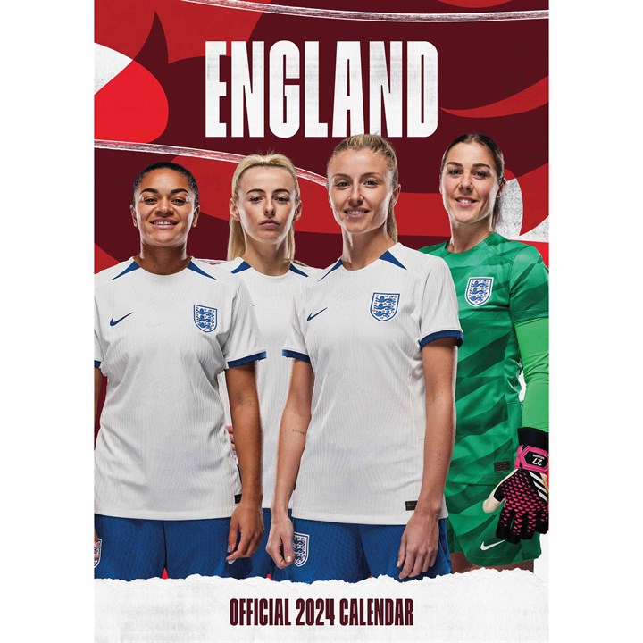 England Women's Football A3 Calendar 2024