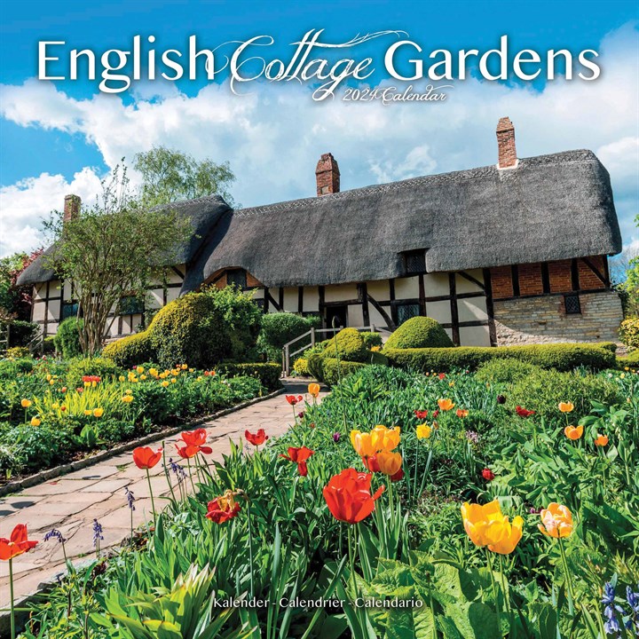 English Cottage Gardens Calendar 2024