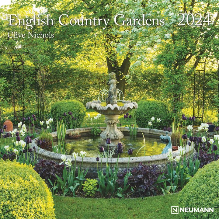 English Country Gardens Calendar 2024