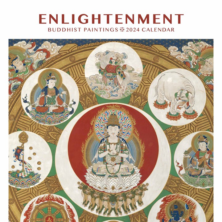 Enlightenment, Buddhist Paintings Calendar 2024