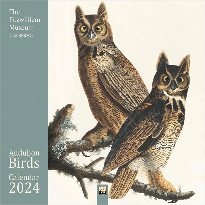 The Fitzwilliam Museum Cambridge, Audubon Birds Calendar 2024