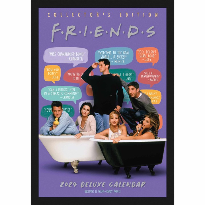 Friends, Collector's Edition A3 Calendar 2024