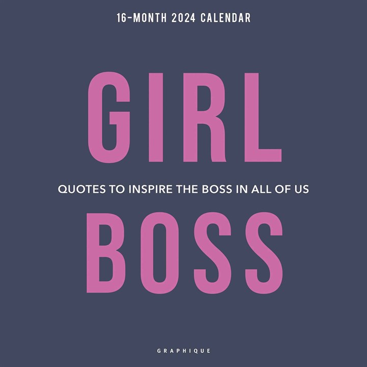 Girl Boss Calendar 2024