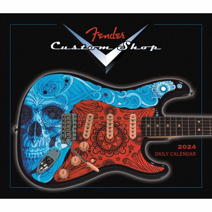 Fender Custom Shop, Guitars Desk Calendar 2024