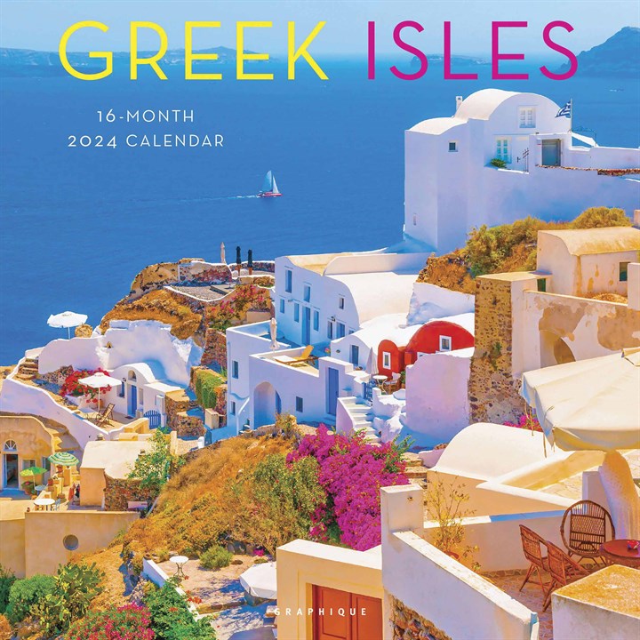 Greek Isles Calendar 2024