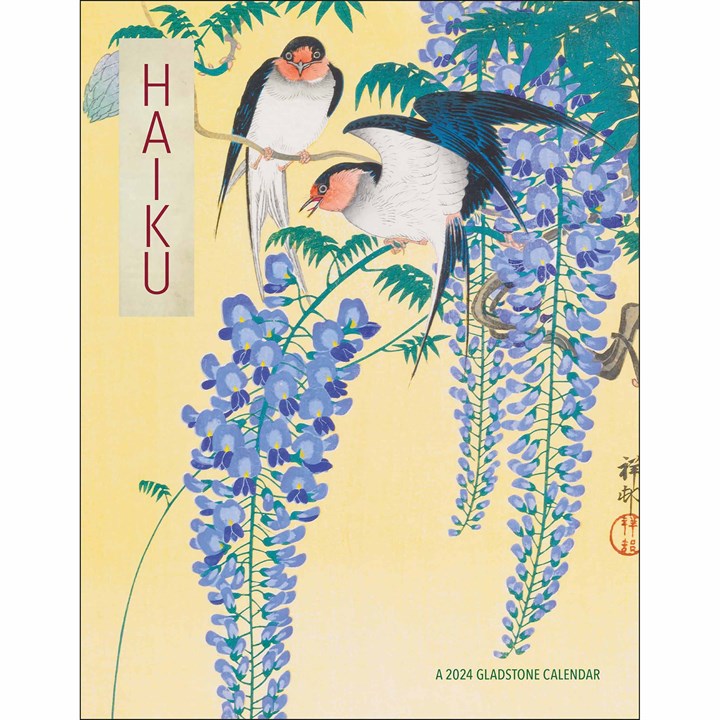 Haiku, Japanese Art Mini Calendar 2024