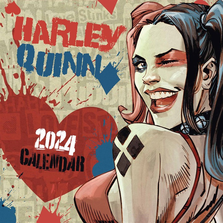 DC Comics, Harley Quinn Calendar 2024