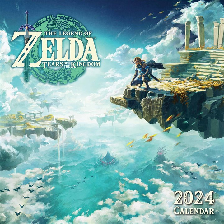 The Legend Of Zelda, Tears of the Kingdom Calendar 2024