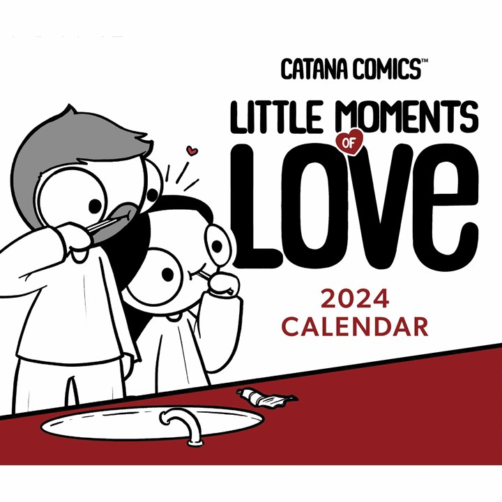 Catana Comics, Little Moments Of Love Desk Calendar 2024