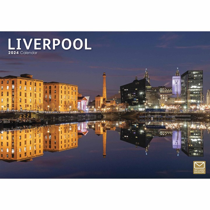 Liverpool A4 Calendar 2024