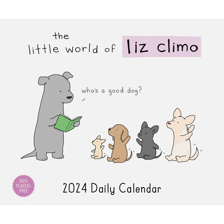 The Little World Of Liz Climo Desk Calendar 2024