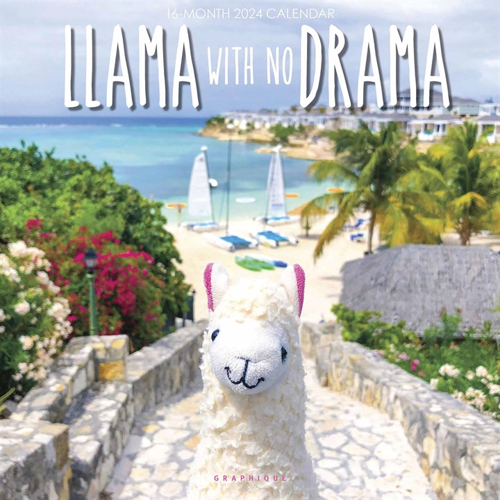 Llama With No Drama Calendar 2024