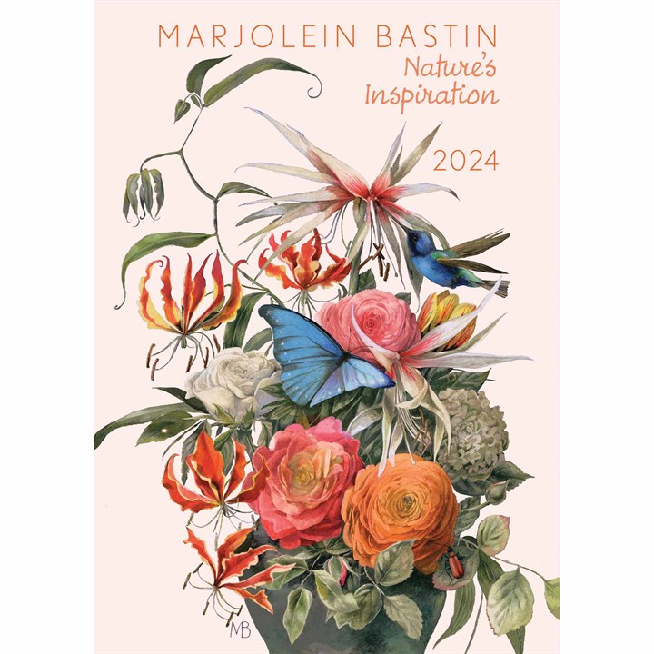 Marjolein Bastin, Nature's Inspiration A5 Deluxe Diary 2024