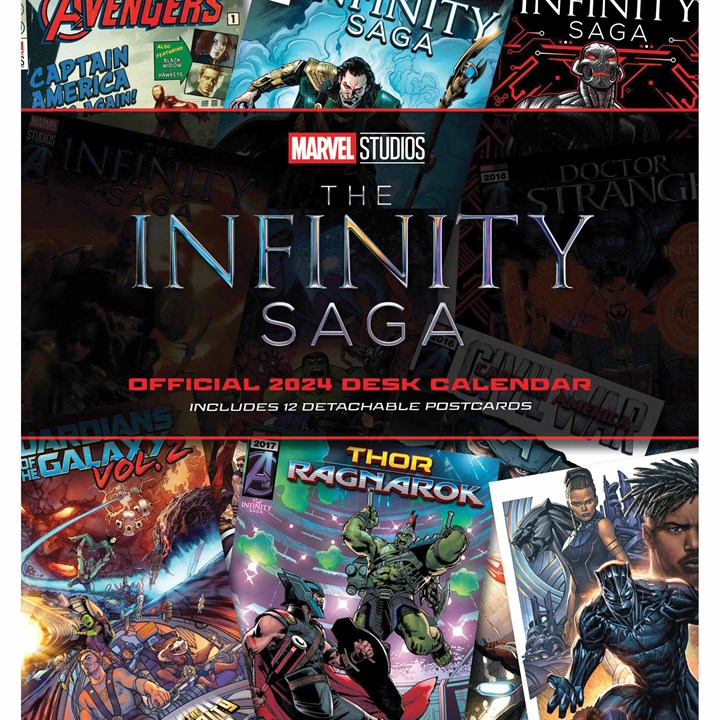 Disney, Marvel Studios Infinity Saga Desk Calendar  2024