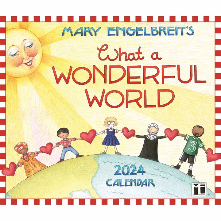 Mary Engelbreit's, What a Wonderful World Desk Calendar 2024