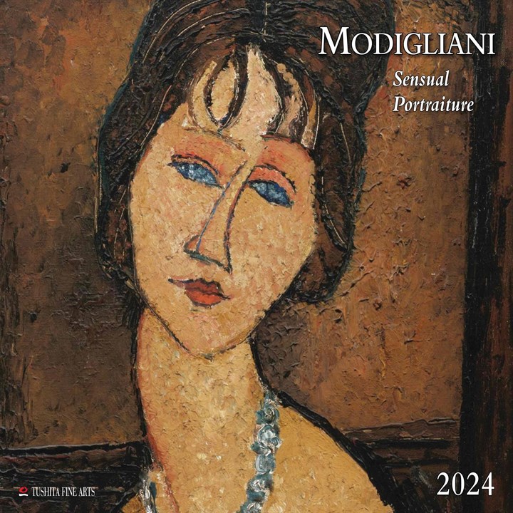 Modigliani, Sensual Portraiture Calendar 2024