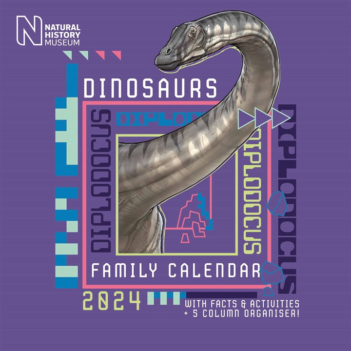 Natural History Museum, Dinosaurs Family Planner 2024