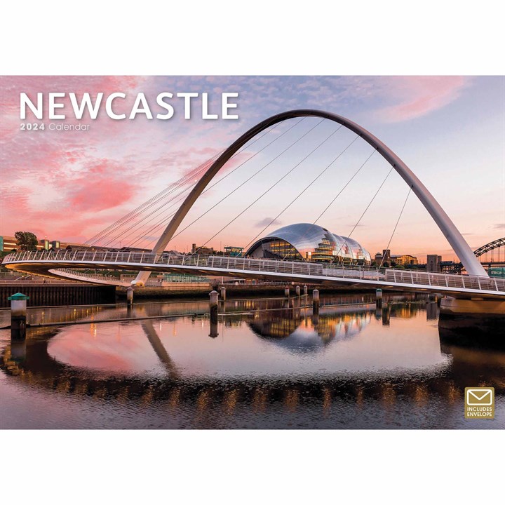 Newcastle A4 Calendar 2024