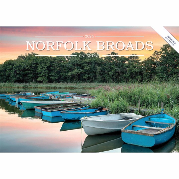 Norfolk Broads A5 Calendar 2024