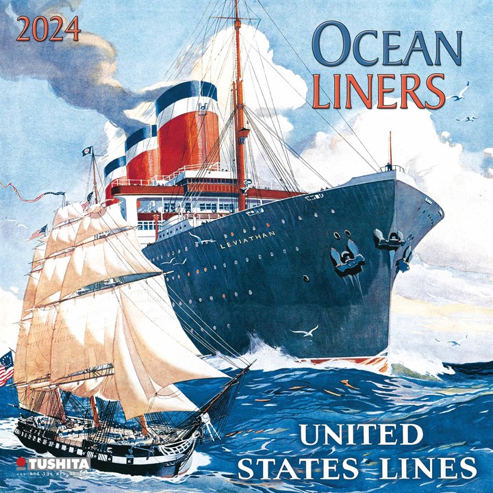 Ocean Liners Calendar 2024