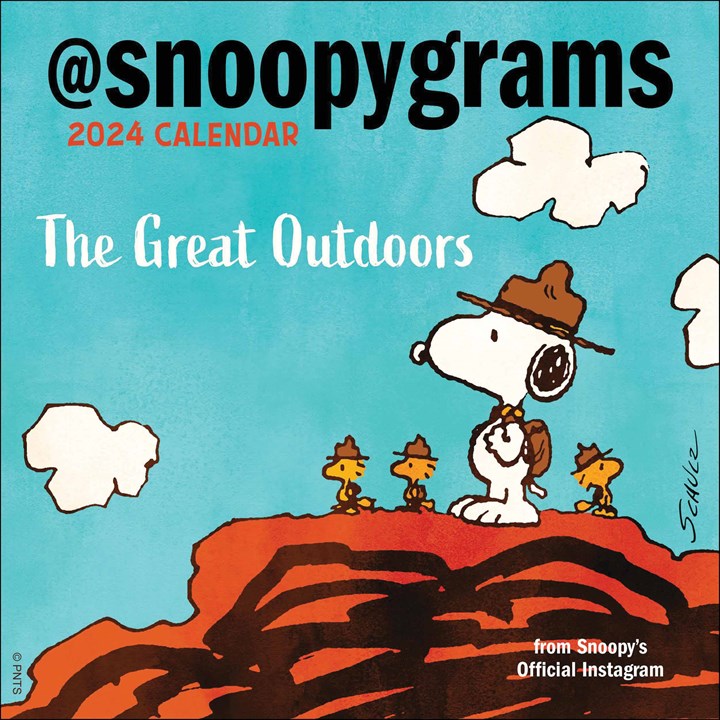 Peanuts, Snoopygrams Mini Calendar 2024